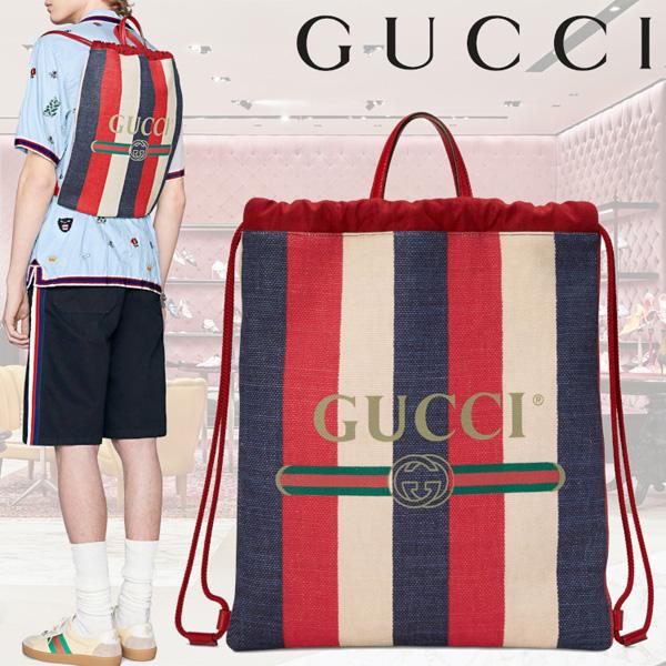 2024新作大人気 グッチスーパーコピー GUCCI WEBシルヴィー キャンバスリネン バッグパック 9071810